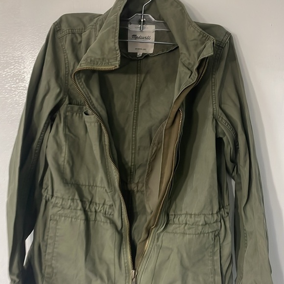 Madewell fleet Olive Green Women's Jacket - Picture 5 of 9